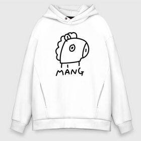 Мужское худи Oversize хлопок с принтом BTS | BT21 MANG в Петрозаводске, френч-терри — 70% хлопок, 30% полиэстер. Мягкий теплый начес внутри —100% хлопок | боковые карманы, эластичные манжеты и нижняя кромка, капюшон на магнитной кнопке | Тематика изображения на принте: army | bangtan boys | bt21 | bts | bts stickers | chimmy | cooky | k pop | koya | mang | monster | rap monster | rapmon | rj | rm | shooky | tata | van | бтс | ви | джей хоуп | джонгук | кейпоп | реп монстр | стикеры bts | сюга | чимин | чин