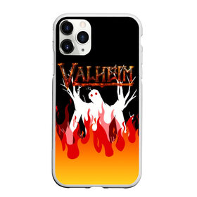 Чехол для iPhone 11 Pro матовый с принтом VALHEIM в Петрозаводске, Силикон |  | coffee stain | valheim | vikings | вальхайм | вальхеим | вальхейм. | викинги | выживание | гарпун бездны | мечи