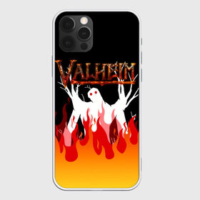 Чехол для iPhone 12 Pro Max с принтом VALHEIM в Петрозаводске, Силикон |  | coffee stain | valheim | vikings | вальхайм | вальхеим | вальхейм. | викинги | выживание | гарпун бездны | мечи