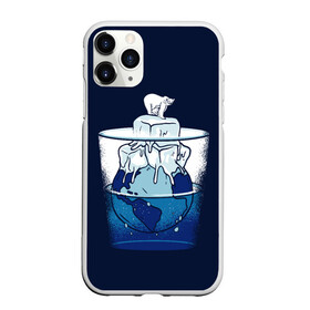 Чехол для iPhone 11 Pro Max матовый с принтом Polar Ice Bear в Петрозаводске, Силикон |  | north pole | planet | water | антарктида | антарктика | арктика | белый медведь | в стакане | вода | земля | кубики льда | лед | льдина | льдинка | медведица | медвежонок | на льдине | наполовину полон | планета