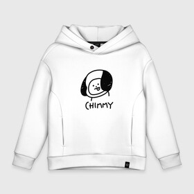 Детское худи Oversize хлопок с принтом ЧИММИ | CHIMMY в Петрозаводске, френч-терри — 70% хлопок, 30% полиэстер. Мягкий теплый начес внутри —100% хлопок | боковые карманы, эластичные манжеты и нижняя кромка, капюшон на магнитной кнопке | army | bangtan boys | bt21 | bts | bts stickers | chimmy | cooky | k pop | koya | mang | monster | rap monster | rapmon | rj | rm | shooky | tata | van | бтс | ви | джей хоуп | джонгук | кейпоп | реп монстр | стикеры bts | сюга | чимин | чин