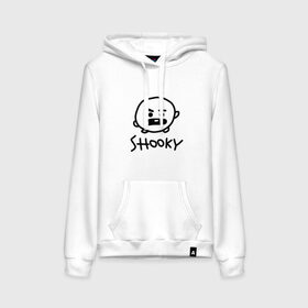 Женская толстовка с принтом SHOOKY | BTS в Петрозаводске, френч-терри, мягкий теплый начес внутри (100% хлопок) | карман-кенгуру, эластичные манжеты и нижняя кромка, капюшон с подкладом и шнурком | army | bangtan boys | bt21 | bts | bts stickers | chimmy | cooky | k pop | koya | mang | monster | rap monster | rapmon | rj | rm | shooky | tata | van | бтс | ви | джей хоуп | джонгук | кейпоп | реп монстр | стикеры bts | сюга | чимин | чин