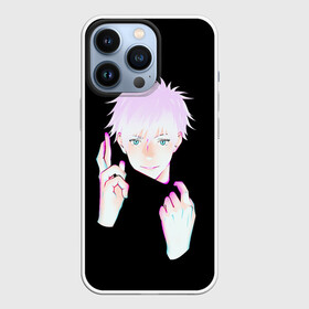 Чехол для iPhone 13 Pro с принтом ГОДЖО САТОРУ | GOJO SATORU в Петрозаводске,  |  | anime | gojo satoru | jujutsu kaisen | аниме | годжо | годжо сатору | итадори юдзи | магическая битва | мегуми | сатору | сукуна | юта