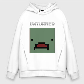 Мужское худи Oversize хлопок с принтом UNTURNED в Петрозаводске, френч-терри — 70% хлопок, 30% полиэстер. Мягкий теплый начес внутри —100% хлопок | боковые карманы, эластичные манжеты и нижняя кромка, капюшон на магнитной кнопке | game | unturned | unturned 2 | zombie | айди предмета | антюрнед | зомби | игра | инди | кубы | нельсон.