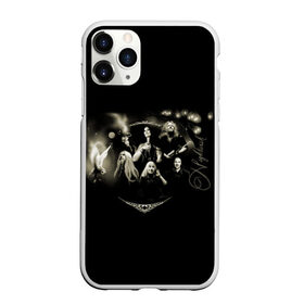 Чехол для iPhone 11 Pro Max матовый с принтом Nightwish Art в Петрозаводске, Силикон |  | bye bye beautiful | ghost love score | logo | nemo | nightwish | over the hills and far away | phantom of the opera | reaction | sleeping sun | wish i had an angel | wishmaster | белый | лого | логотип | найтвиш