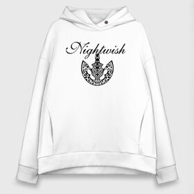 Женское худи Oversize хлопок с принтом Nightwish Logo / Найтвиш (Z) в Петрозаводске, френч-терри — 70% хлопок, 30% полиэстер. Мягкий теплый начес внутри —100% хлопок | боковые карманы, эластичные манжеты и нижняя кромка, капюшон на магнитной кнопке | Тематика изображения на принте: music | night wish | nightwish | nuclear blast | rock | spinefarm | лого | музыка | найт виш | найтвиш | рок | симфоник метал | тарья турунен | флор янсен