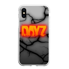 Чехол для iPhone XS Max матовый с принтом DAYZ в Петрозаводске, Силикон | Область печати: задняя сторона чехла, без боковых панелей | action | day z | dayz | dayz 2 | namalask | standalone. | выживание | дей зи | дейзи | игра | лес | намальск