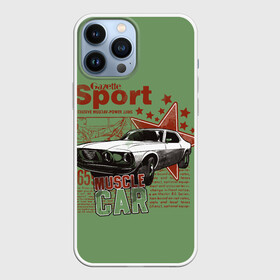 Чехол для iPhone 13 Pro Max с принтом Muscle car в Петрозаводске,  |  | america | car | chevrolet impala | chevrolet nova | dodge challenger | muscle car | retro | sport | usa | vintage | автомобиль | америка | винтаж | додж челленджер | классика | корвет | масл кар | машина | ретро | спорт | спорт кар | 