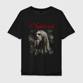 Мужская футболка хлопок Oversize с принтом Nightwish | Найтвиш Марко (Z) в Петрозаводске, 100% хлопок | свободный крой, круглый ворот, “спинка” длиннее передней части | Тематика изображения на принте: marco | music | nightwish | nuclear blast | rock | spinefarm | лого | марко | марко хиетала | музыка | найтвиш | рок | симфоник метал | тарья турунен | флор янсен | хиетала