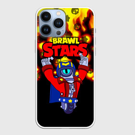 Чехол для iPhone 13 Pro Max с принтом Brawl Stars Stu в Петрозаводске,  |  | brawl stars | crow | leon | leon shark | lou | sandy | spike | sprout | stu | superstar stu | surge | барли | боец | бравл старс | бравлер | детские игры | дэррил | леон | логотипы игр | лу | пэм | рико | робот | сенди | спайк | спраут | сту | стью