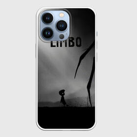 Чехол для iPhone 13 Pro с принтом Limbo в Петрозаводске,  |  | Тематика изображения на принте: game | limbo | игра | игра платформер | мальчик спасает сестру | платформер