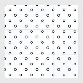 Магнитный плакат 3Х3 с принтом Черно-белый узор в горошек в Петрозаводске, Полимерный материал с магнитным слоем | 9 деталей размером 9*9 см | abstract | backdrop | background | circle | design | diagonal | dot | fabric | geometric | graphic | illustration | line | paper | pattern | print | rand | repeat | seamless | simple | texture | tile | vector | wallpaper | wave | white | бублики | кружочк