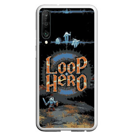 Чехол для Honor P30 с принтом Loop Hero в Петрозаводске, Силикон | Область печати: задняя сторона чехла, без боковых панелей | Тематика изображения на принте: games | knight | loop hero | magic | rogue like | russia | steam | sword | герой петли | игры | магия | меч | рогалик | россия | рыцарь | стим