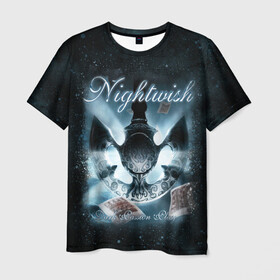 Мужская футболка 3D с принтом NIGHTWISH в Петрозаводске, 100% полиэфир | прямой крой, круглый вырез горловины, длина до линии бедер | metal | nightwish | tarja turunen | метал | музыка | найтвиш | рок | симфо метал | тарья турунен