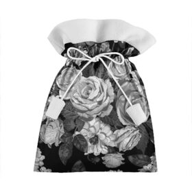 Подарочный 3D мешок с принтом Розы в Петрозаводске, 100% полиэстер | Размер: 29*39 см | Тематика изображения на принте: flowers | герберы | контур | легкие | лилии | мягкие | роза | ромашка | тренд | цветы