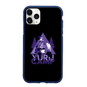 Чехол для iPhone 11 Pro Max матовый с принтом YURU CAMP в Петрозаводске, Силикон |  | anime | yuru camp | аниме | анимэ | лагерь на свежем воздухе | надэсико | рин | фудзи