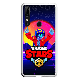 Чехол для Honor P Smart Z с принтом BRAWL STARS STU в Петрозаводске, Силикон | Область печати: задняя сторона чехла, без боковых панелей | brawl stars | skin | stu | бравл старс | бравлеры | персонаж | приватный сервер | робот. | скин | сту