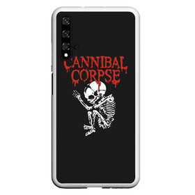 Чехол для Honor 20 с принтом Cannibal Corpse в Петрозаводске, Силикон | Область печати: задняя сторона чехла, без боковых панелей | Тематика изображения на принте: cannibal corpse | kreator | slayer | sodom | анархия | блэк метал | гаражный рок | гитара | гранж | дэт метал | металл | панк рок | рок музыка | рок н ролл | рокер | треш метал | труп каннибал | тяжелый рок | хард рок