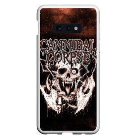 Чехол для Samsung S10E с принтом Cannibal Corpse в Петрозаводске, Силикон | Область печати: задняя сторона чехла, без боковых панелей | canibal corpse | cannibal corpse | death metal | группы | дэт метал | канибал корпс | метал | рок