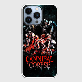 Чехол для iPhone 13 Pro с принтом Cannibal Corpse в Петрозаводске,  |  | canibal corpse | cannibal corpse | death metal | группы | дэт метал | канибал корпс | метал | рок