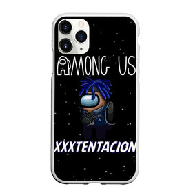 Чехол для iPhone 11 Pro матовый с принтом Among Us- XXXTENTACION в Петрозаводске, Силикон |  | Тематика изображения на принте: among | game | hip hop | rap | space | star | us | амонг ас | герои | детям | звезды | игры | икс | космос | музыка | рэп | тентасьон | хип хоп | экс