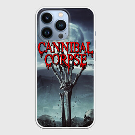Чехол для iPhone 13 Pro с принтом CANNIBAL CORPSE в Петрозаводске,  |  | cannibal corpse | evisceration plague | hammer smashed face. | violence unimagined | дэт метал | музыка | рок | труп каннибала
