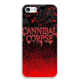 Чехол для iPhone 5/5S матовый с принтом CANNIBAL CORPSE в Петрозаводске, Силикон | Область печати: задняя сторона чехла, без боковых панелей | Тематика изображения на принте: cannibal corpse | evisceration plague | hammer smashed face. | violence unimagined | дэт метал | музыка | рок | труп каннибала