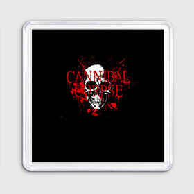 Магнит 55*55 с принтом Cannibal Corpse в Петрозаводске, Пластик | Размер: 65*65 мм; Размер печати: 55*55 мм | Тематика изображения на принте: cannibal | cannibal corpse | corpse | trash | алекс уэбстер | брутальный дэт метал | джордж фишер | дэт метал | дэтграйнд | пол мазуркевич | пэт обрайэн | роб барретт