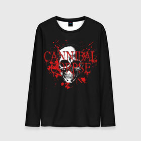 Мужской лонгслив 3D с принтом Cannibal Corpse в Петрозаводске, 100% полиэстер | длинные рукава, круглый вырез горловины, полуприлегающий силуэт | cannibal | cannibal corpse | corpse | trash | алекс уэбстер | брутальный дэт метал | джордж фишер | дэт метал | дэтграйнд | пол мазуркевич | пэт обрайэн | роб барретт