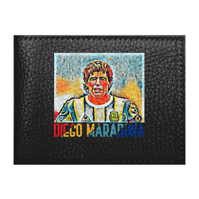 Обложка для студенческого билета с принтом Diego Maradona в Петрозаводске, натуральная кожа | Размер: 11*8 см; Печать на всей внешней стороне | argentina | football | maradona | messi | аргентина | гол | диего | марадона | месси | мяч | рука бога | спорт | футбол | чемпион