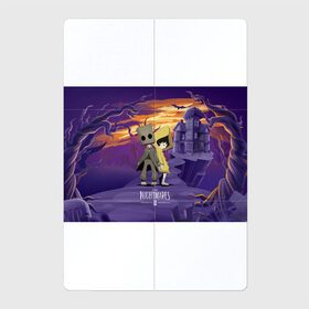 Магнитный плакат 2Х3 с принтом Little Nightmares 2 в Петрозаводске, Полимерный материал с магнитным слоем | 6 деталей размером 9*9 см | little nightmares | страшилка | страшная игра | ужас | хоррор