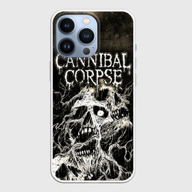 Чехол для iPhone 13 Pro с принтом Cannibal Corpse в Петрозаводске,  |  | canibal corpse | cannibal corpse | death metal | группы | дэт метал | канибал корпс | метал | рок