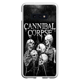 Чехол для Samsung S10E с принтом Cannibal Corpse в Петрозаводске, Силикон | Область печати: задняя сторона чехла, без боковых панелей | canibal corpse | cannibal corpse | death metal | группы | дэт метал | канибал корпс | метал | рок