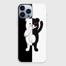 Чехол для iPhone 13 Pro Max с принтом МЕДВЕДЬ МОНОКУМА в Петрозаводске,  |  | anime | danganronpa | enoshima | junko | monokuma | аниме | джунко | игра | манга | медведь | монокума | робот медведь | эношима