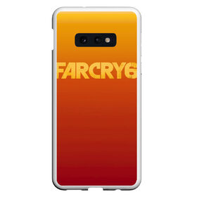 Чехол для Samsung S10E с принтом FarCry6 в Петрозаводске, Силикон | Область печати: задняя сторона чехла, без боковых панелей | Тематика изображения на принте: crytek | ubisoft | революция | яра