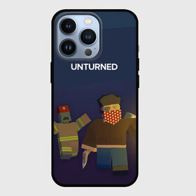 Чехол для iPhone 13 Pro с принтом Unturned в Петрозаводске,  |  | Тематика изображения на принте: survival | unturned | zombie | антюрнд | антюрнед | выживание | игра про зомби | стим