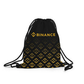 Рюкзак-мешок 3D с принтом BINANCE | БИНАНС БИРЖА в Петрозаводске, 100% полиэстер | плотность ткани — 200 г/м2, размер — 35 х 45 см; лямки — толстые шнурки, застежка на шнуровке, без карманов и подкладки | bitcoin | blockchain | btc | cardano | crypto | ethereum | polkadot | tether | xrp | бинанс | биткоин | блокчейн | валюта | деньги | криптовалюта | майнер | майнинг | цифровая валюта | цифровое золото | эфир