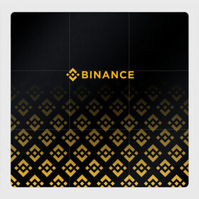 Магнитный плакат 3Х3 с принтом BINANCE | БИНАНС БИРЖА в Петрозаводске, Полимерный материал с магнитным слоем | 9 деталей размером 9*9 см | Тематика изображения на принте: bitcoin | blockchain | btc | cardano | crypto | ethereum | polkadot | tether | xrp | бинанс | биткоин | блокчейн | валюта | деньги | криптовалюта | майнер | майнинг | цифровая валюта | цифровое золото | эфир