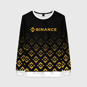 Женский свитшот 3D с принтом BINANCE | БИНАНС БИРЖА в Петрозаводске, 100% полиэстер с мягким внутренним слоем | круглый вырез горловины, мягкая резинка на манжетах и поясе, свободная посадка по фигуре | bitcoin | blockchain | btc | cardano | crypto | ethereum | polkadot | tether | xrp | бинанс | биткоин | блокчейн | валюта | деньги | криптовалюта | майнер | майнинг | цифровая валюта | цифровое золото | эфир