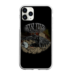 Чехол для iPhone 11 Pro Max матовый с принтом Jinjer metal band в Петрозаводске, Силикон |  | jinjer | meialcore | metal | rock | ворон | метал | рок | череп