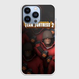 Чехол для iPhone 13 Pro с принтом Team Fortress в Петрозаводске,  |  | game | gamer | team fortress | valve | валв | игра | игры | командная крепость