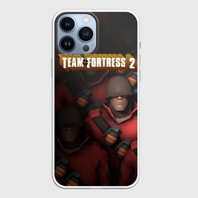 Чехол для iPhone 13 Pro Max с принтом Team Fortress в Петрозаводске,  |  | game | gamer | team fortress | valve | валв | игра | игры | командная крепость
