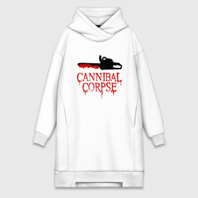 Платье-худи хлопок с принтом Cannibal Corpse | Труп Каннибала (Z) в Петрозаводске,  |  | blood | cannibal | cannibal corpse | corpse | death metal | deathgrind | алекс уэбстер | бензопила | брутальный дэт метал | дэт метал | дэтграйнд | кровь | пила | пол мазуркевич | роб барретт | труп каннибала