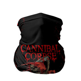 Бандана-труба 3D с принтом Cannibal Corpse | Труп Каннибала (Z) в Петрозаводске, 100% полиэстер, ткань с особыми свойствами — Activecool | плотность 150‒180 г/м2; хорошо тянется, но сохраняет форму | cannibal | cannibal corpse | corpse | death metal | deathgrind | алекс уэбстер | брутальный дэт метал | дэт метал | дэтграйнд | пол мазуркевич | роб барретт | труп каннибала