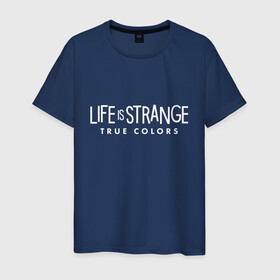 Мужская футболка хлопок с принтом Life is Strange: True Colors в Петрозаводске, 100% хлопок | прямой крой, круглый вырез горловины, длина до линии бедер, слегка спущенное плечо. | amberprice | art | chloeprice | chris | colors | daniel | danieldiaz | is | life | lifeisstrange | lifeisstrange3 | lifeisstrangebeforethestorm | lifeisstrangegame | lis | lis3 | maxcaulfield | pricefield | rachelamber | sean | seandiaz | strange