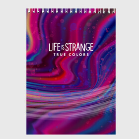 Скетчбук с принтом Life is Strange True Colors в Петрозаводске, 100% бумага
 | 48 листов, плотность листов — 100 г/м2, плотность картонной обложки — 250 г/м2. Листы скреплены сверху удобной пружинной спиралью | amberprice | art | chloeprice | chris | colors | daniel | danieldiaz | is | life | lifeisstrange | lifeisstrange3 | lifeisstrangebeforethestorm | lifeisstrangegame | lis | lis3 | maxcaulfield | pricefield | rachelamber | sean | seandiaz | strange