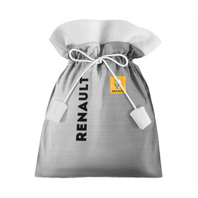 Подарочный 3D мешок с принтом Renault Сталь в Петрозаводске, 100% полиэстер | Размер: 29*39 см | line | renault | reno | yellow | дорога | желтая | лайв | лайн | лайф | линия | пассион | полоса | разметка | рено | сталь | фор