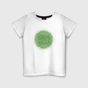 Детская футболка хлопок с принтом Верь в себя Зеленый в Петрозаводске, 100% хлопок | круглый вырез горловины, полуприлегающий силуэт, длина до линии бедер | вдохновение | вдохновляющий | верь в себя | верю | верю в себя | волшебный | девушки | единорог | зеленый | круто | магия | милый | мотивация | поверь в себя | позитив | радуга | салатовый | смешной