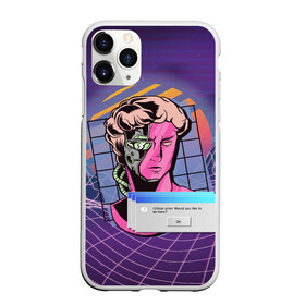 Чехол для iPhone 11 Pro матовый с принтом Vaporwave Cyborg Statue в Петрозаводске, Силикон |  | Тематика изображения на принте: aesthetic | critical | cyberpunk | error | geometry | retrowave | sun | windows | вапорвейв | вейпорвейв | виндоус | геометрия | киберпанк | киборг | критическая ошибка | ошибка | паровая волна | ретровейв | солнце | статуя