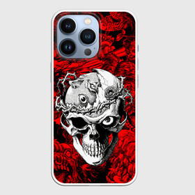 Чехол для iPhone 13 Pro с принтом BERSERK skulls в Петрозаводске,  |  | anime | berserk | manga | аниме | берсерк | манга | мультик | мультфильм | японская анимация.